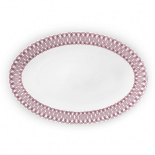 Large Porcelain Oval Platter