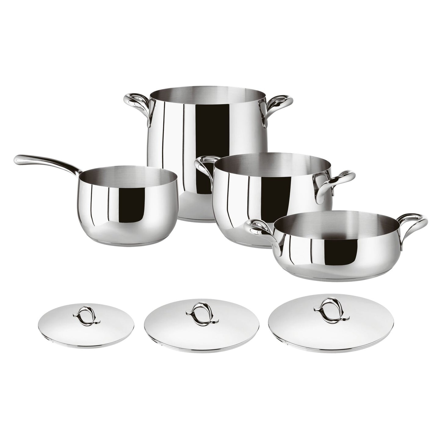 Kitchen Kikka 7 pcs. Set Stainless Steel