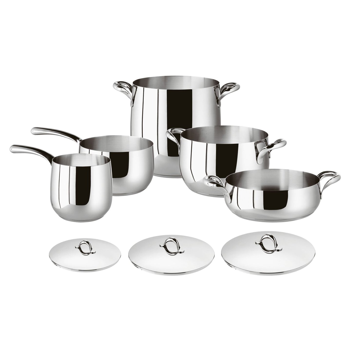 Kitchen Kikka 8 pcs. Set Stainless Steel