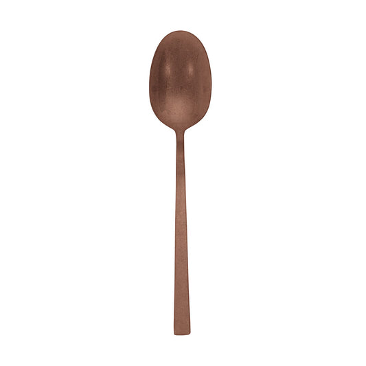 Cutlery  Special Finishes Linea Q Vintage PVD Copper Table Spoon 8 1/4 in.