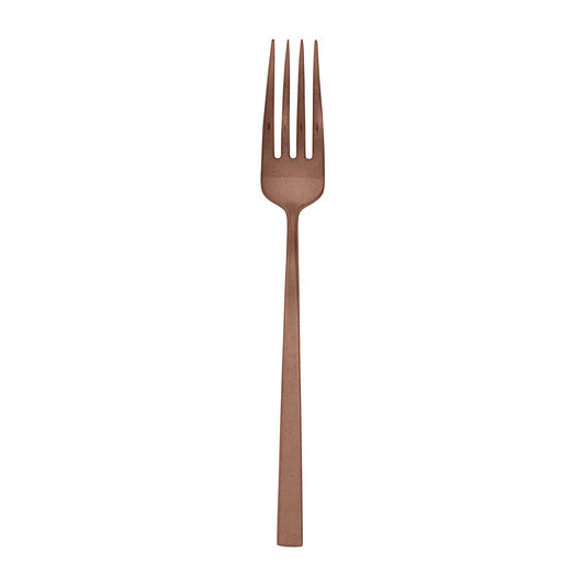 Cutlery Special Finishes Linea Q Vintage PVD Copper Table Fork 8 1/4 in.