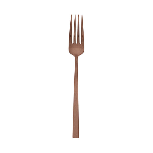 Cutlery  Special Finishes Linea Q Vintage PVD Copper Dessert Fork 7 1/4 in.