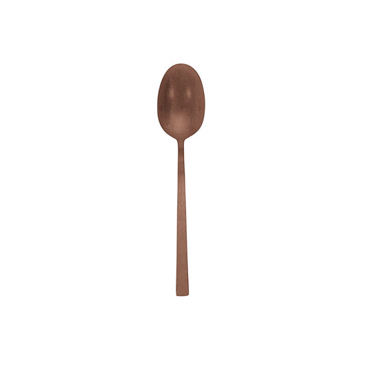 Cutlery Special Finishes Linea Q Vintage PVD Copper Moka Spoon 4 1/4 in.