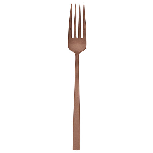 Cutlery Special Finishes Linea Q Vintage PVD Copper Serving Fork 8 7/8 in.