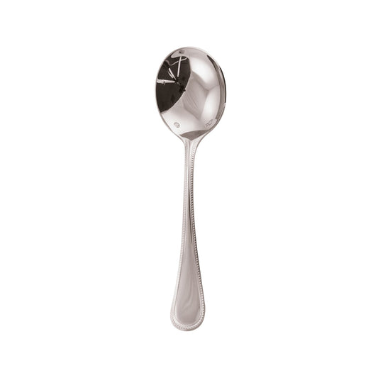 Cutlery Flatware 18/10 SS Bouillon Spoon Perles