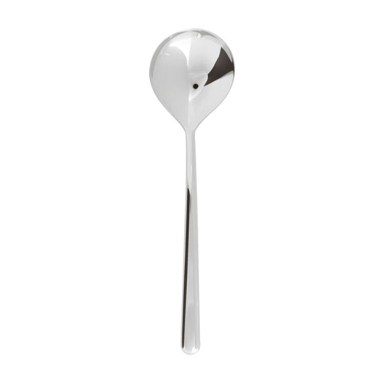 Cutlery Flatware 18/10 SS Bouillon Spoon Linear