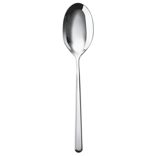 Cutlery Flatware 18/10 SS Serving Spoon Linear