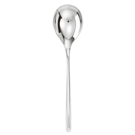 Cutlery Flatware 18/10 SS Bouillon Spoon Bamboo