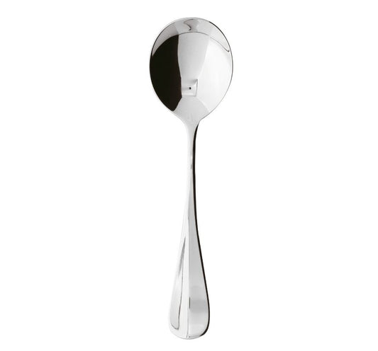 Cutlery Flatware 18/10 S S Bouillon Spoon Baguette