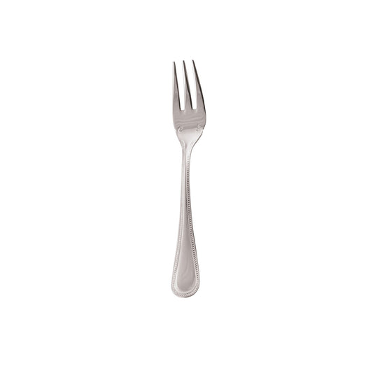 Cutlery Flatware Silverplated on SS Fish Fork Perles