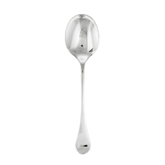 Cutlery Flatware Silverplated on SS Bouillon Spoon Queen Anne