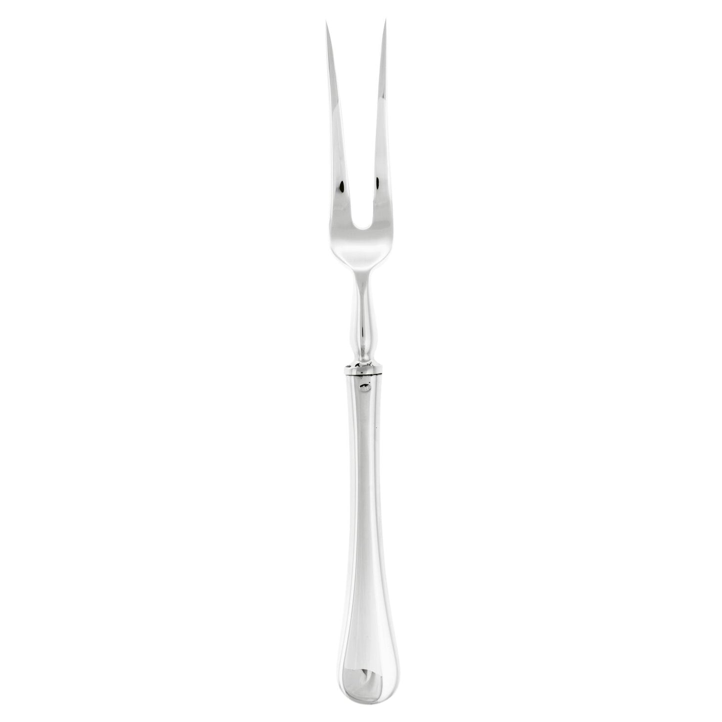 Cutlery Flatware Silverplated on SS Carving Fork Queen Anne