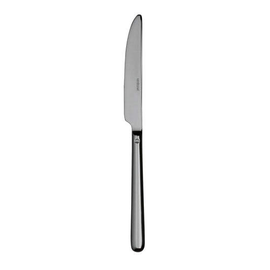 Cutlery Special Finishes Linear PVD Black Dessert Knife SH 8 1/8 in.