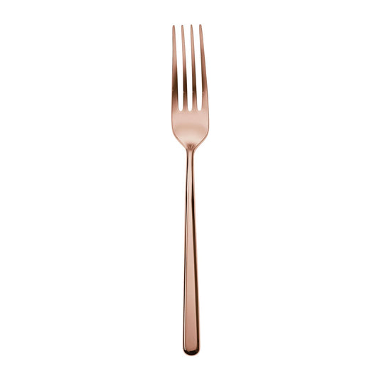 Cutlery Special Finishes Linear PVD Copper Table Fork 8 1/8 in.