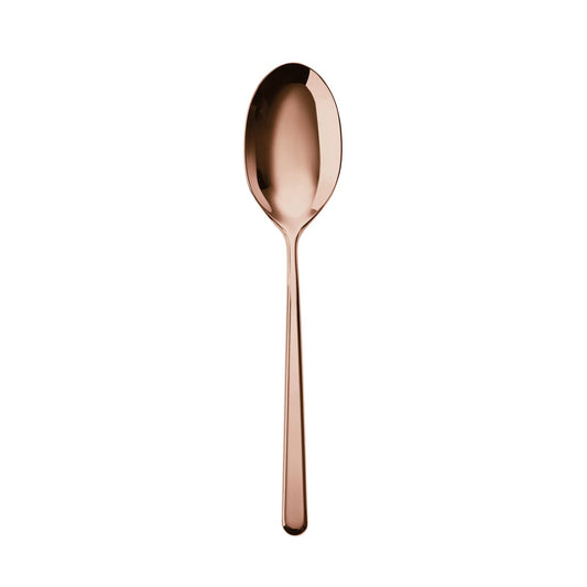 Cutlery Special Finishes Linear PVD Copper Dessert Spoon 6 7/8 in.