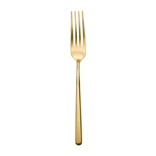 Cutlery Special Finishes Linear PVD Gold Table Fork 8 1/8 in.
