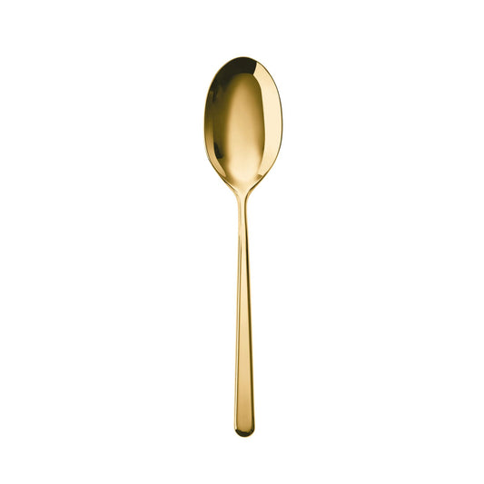 Cutlery  Special Finishes Linear PVD Gold Dessert Spoon 6 7/8 in.