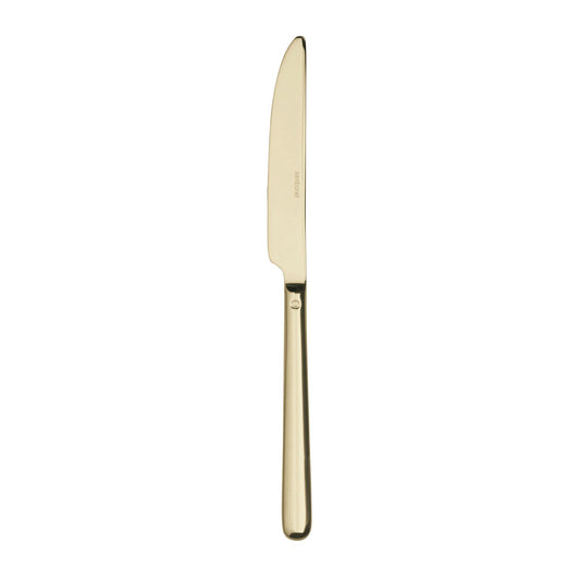 Cutlery Special Finishes Linear PVD Champagne Dessert Knife SH 8 1/8 in.