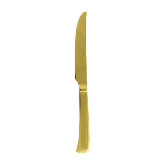 Cutlery  Special Finishes Imagine PVD Gold Table Knife SH. 10 1/8 in
