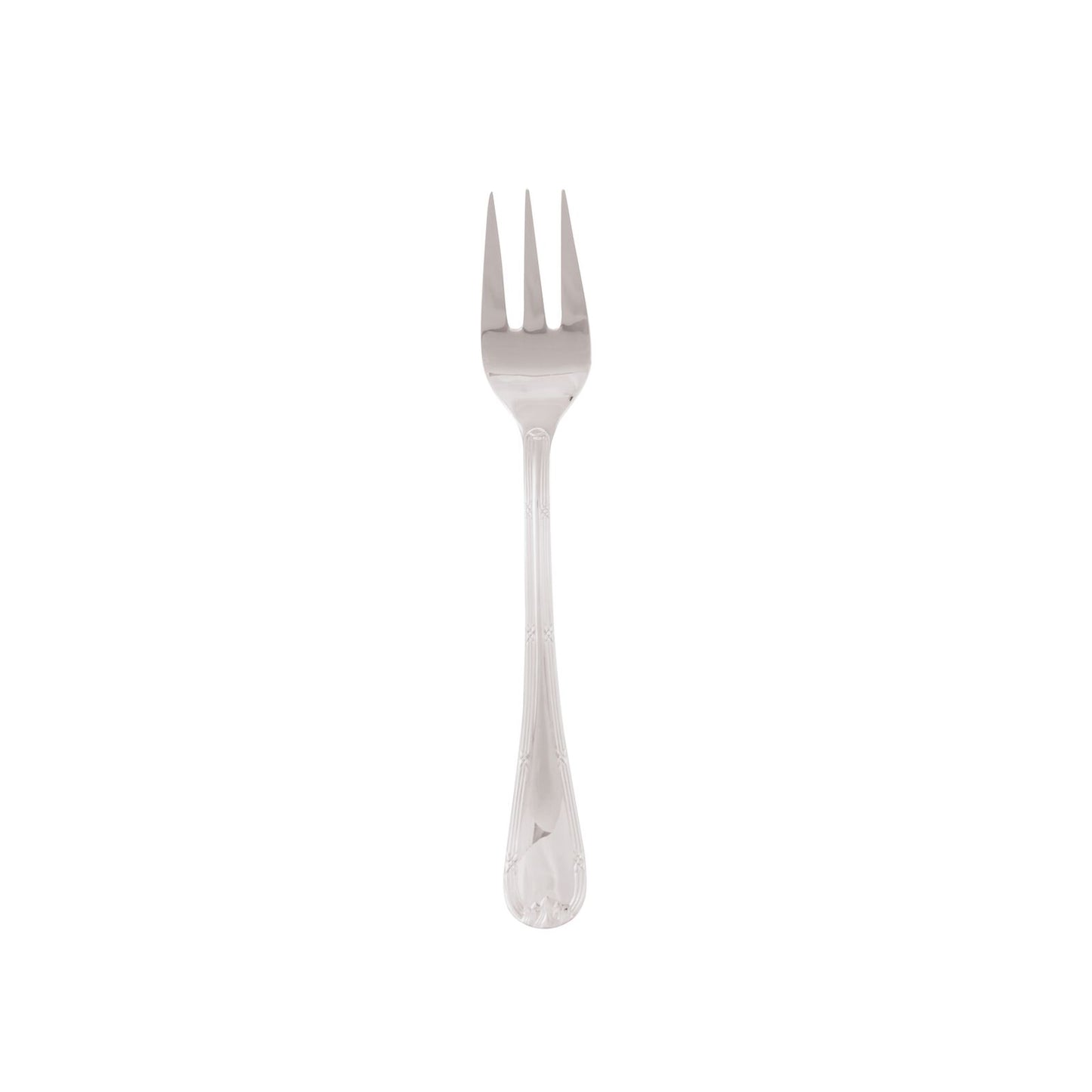 Cutlery Flatware Silverplated on SS Fish Fork Ruban Croisè