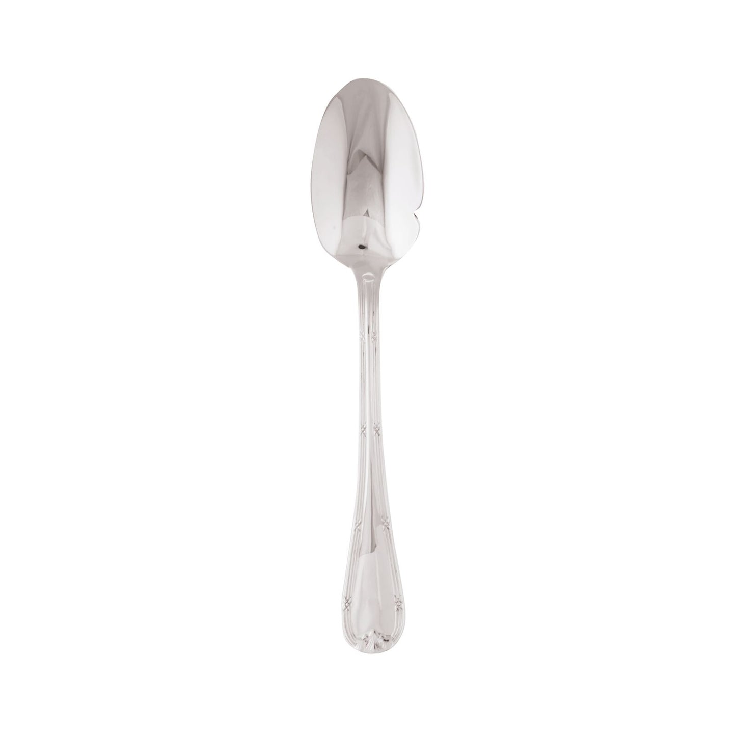 Cutlery Flatware Silverplated on SS French Sauce Spoon Ruban Croisè