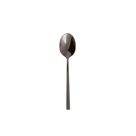 Cutlery  Special Finishes Linea Q PVD Black Tea Coffee Spoon 5 3/8 in