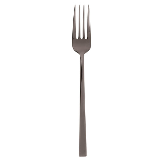Cutlery  Special Finishes Linea Q PVD Black Serving Fork 8 7/8 in.