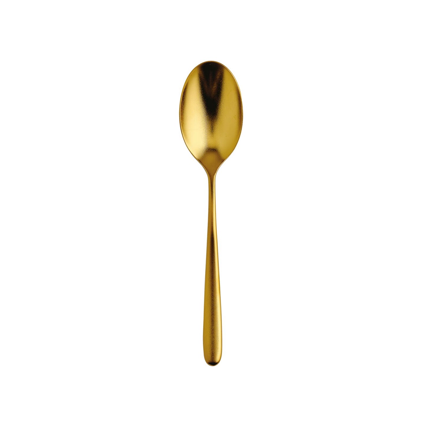 Cutlery Special Finishes Hannah Diamond PVD Red Gold Dessert Spoon 7 1/8 in