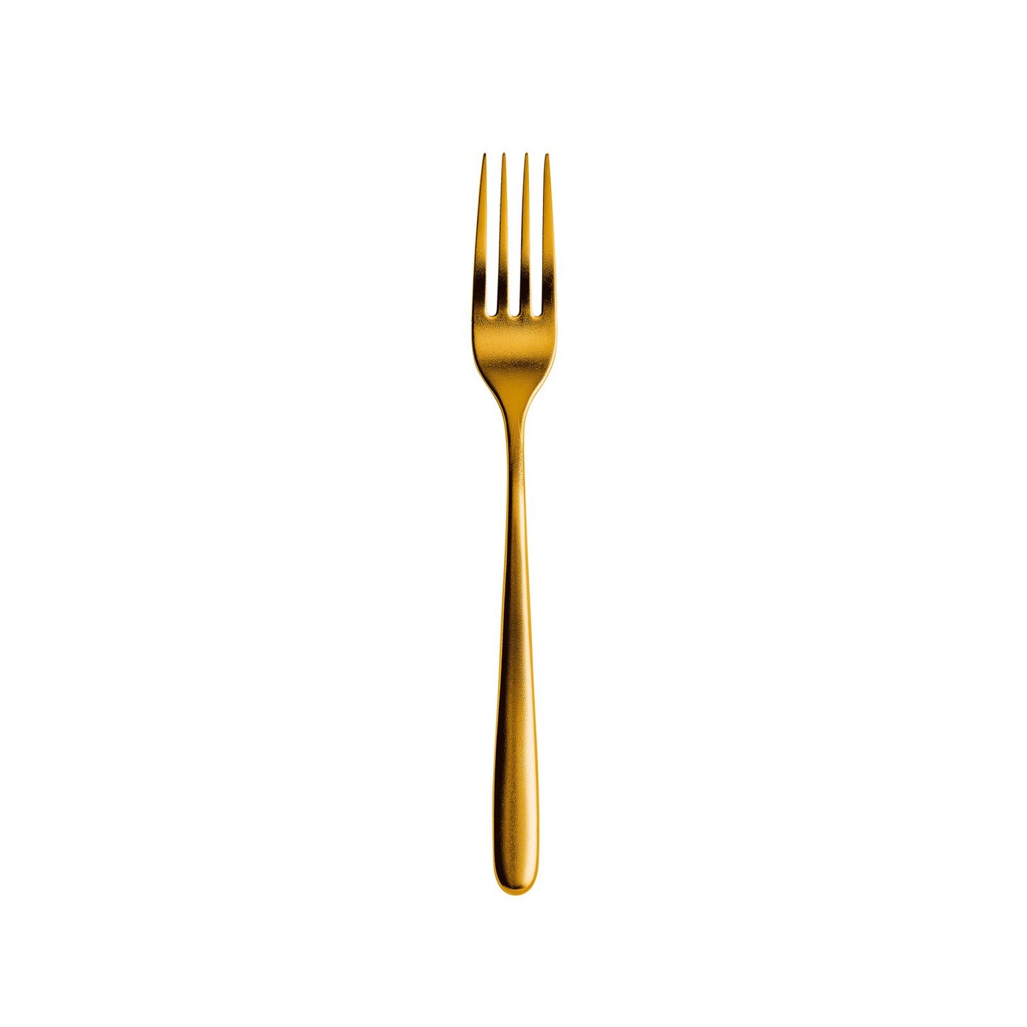 Cutlery  Special Finishes Hannah Diamond PVD Red Gold Dessert Fork 7 1/4 in