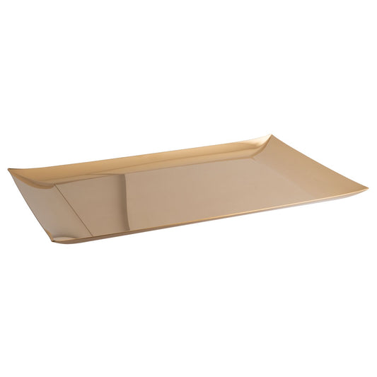 Table Linea Q Tray Without Handle 16 1/2 x 11 in. Gold