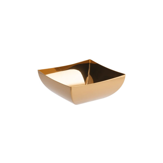 Table Linea Q Small Bowl 4 3/4 x 4 3/4 in. Gold