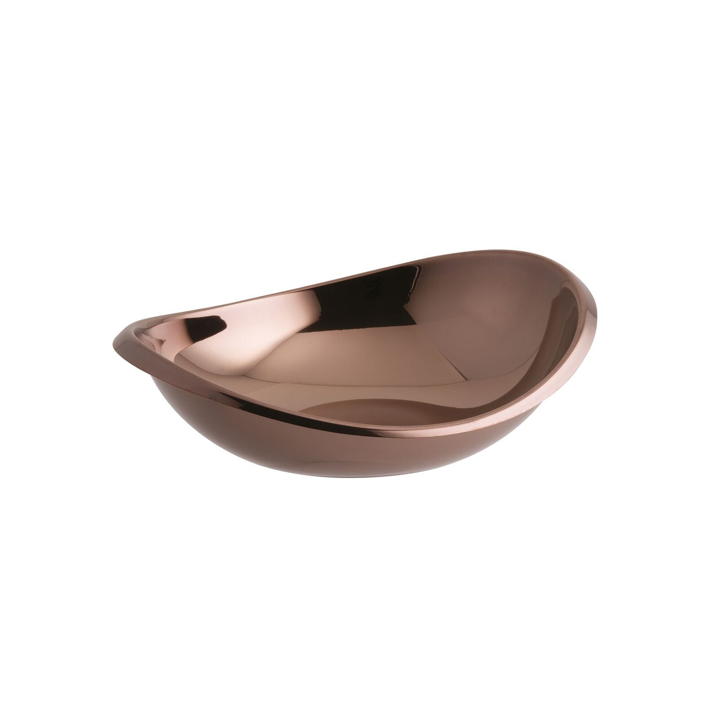 Table Twist Oval Bowl 8 1/2 x 7 1/2 in. Rum