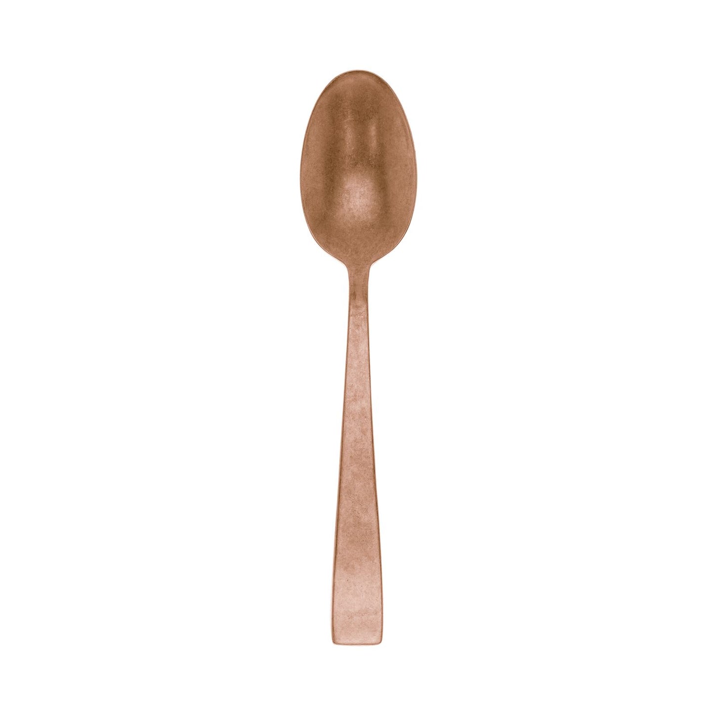 Cutlery  Special Finishes Flat Vintage PVD Copper Dessert Spoon 7 1/8 in.