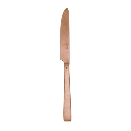 Cutlery  Special Finishes Flat Vintage PVD Copper Dessert Knife SH 8 3/16 in.