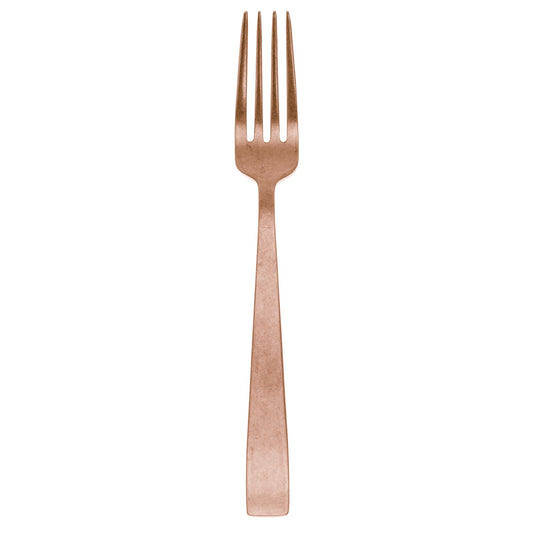 Cutlery Special Finishes Flat Vintage PVD Copper Serving Fork 9 5/8 in.