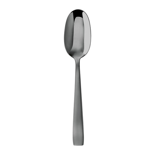 Cutlery  Special Finishes Flat PVD Black Table Spoon 8 in