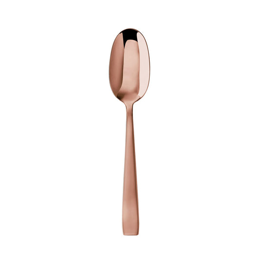 Cutlery  Special Finishes Flat PVD Copper Dessert Spoon 7 1/8 in.