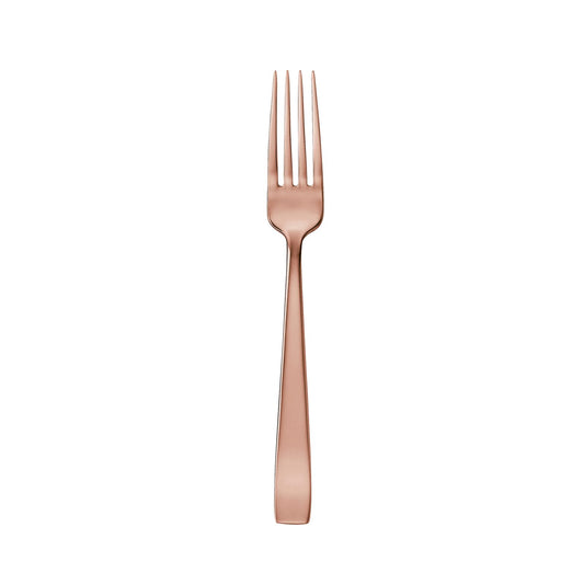 Cutlery  Special Finishes Flat PVD Copper Dessert Fork 7 1/8 in.