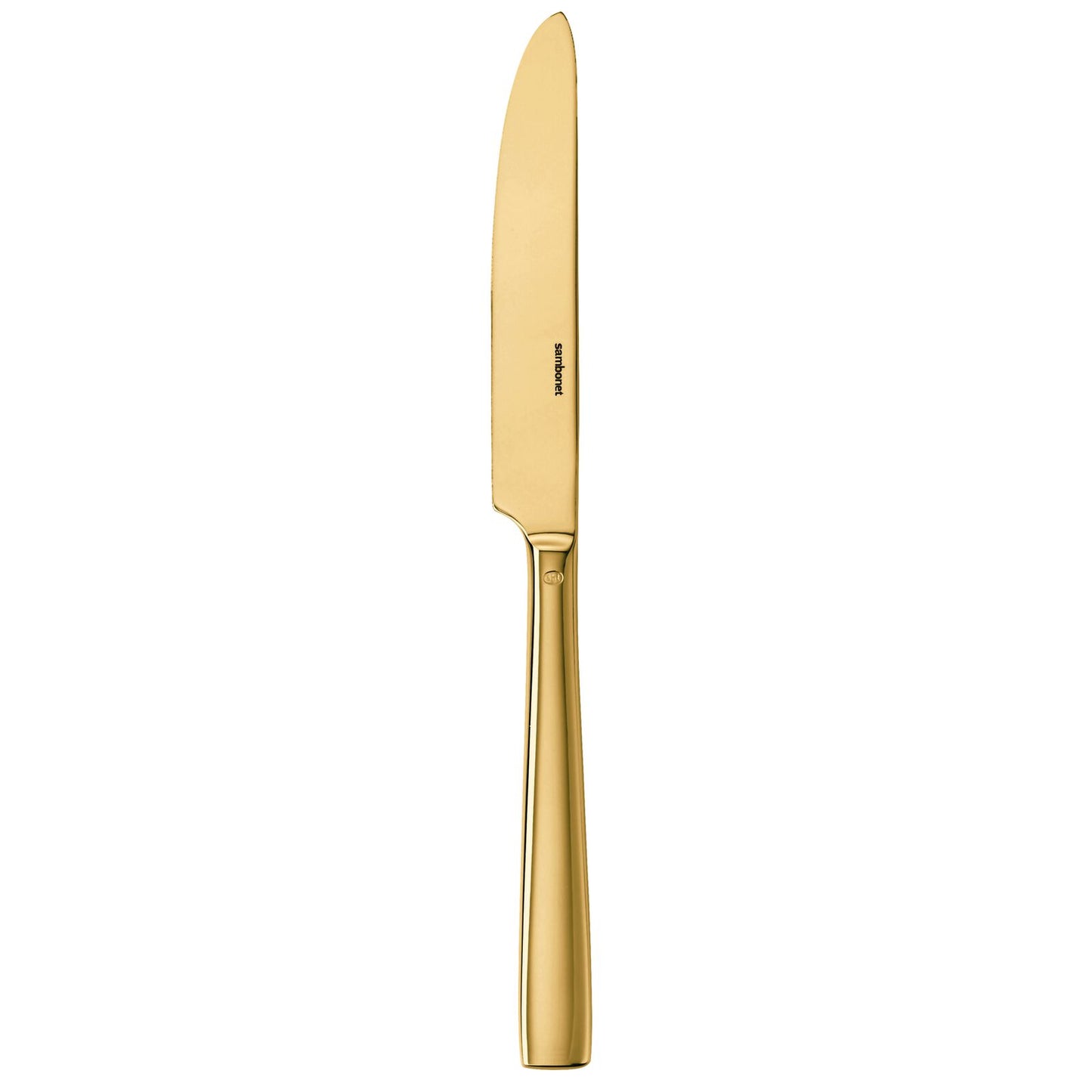 Cutlery  Special Finishes Flat PVD Gold Table Knife SH 9 5/16 in.