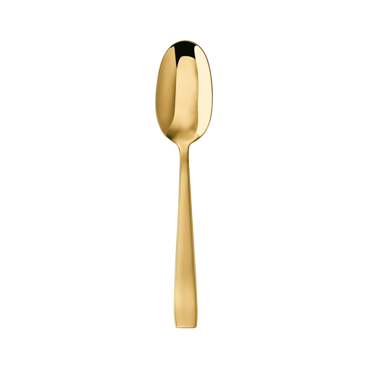 Cutlery  Special Finishes Flat PVD Gold Dessert Spoon 7 1/8 in.