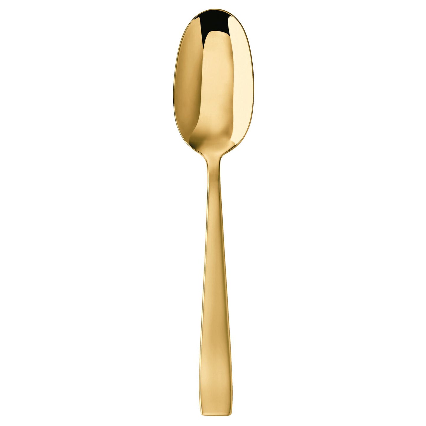 Cutlery  Special Finishes Flat PVD Gold Serving Spoon 9 5/8 in.