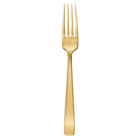 Cutlery  Special Finishes Flat PVD Gold Serving Fork 9 5/8 in.