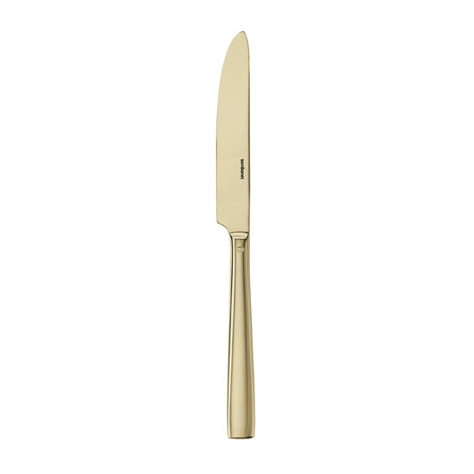 Cutlery  Special Finishes Flat PVD Champagne Dessert Knife SH 8 3/16 in.