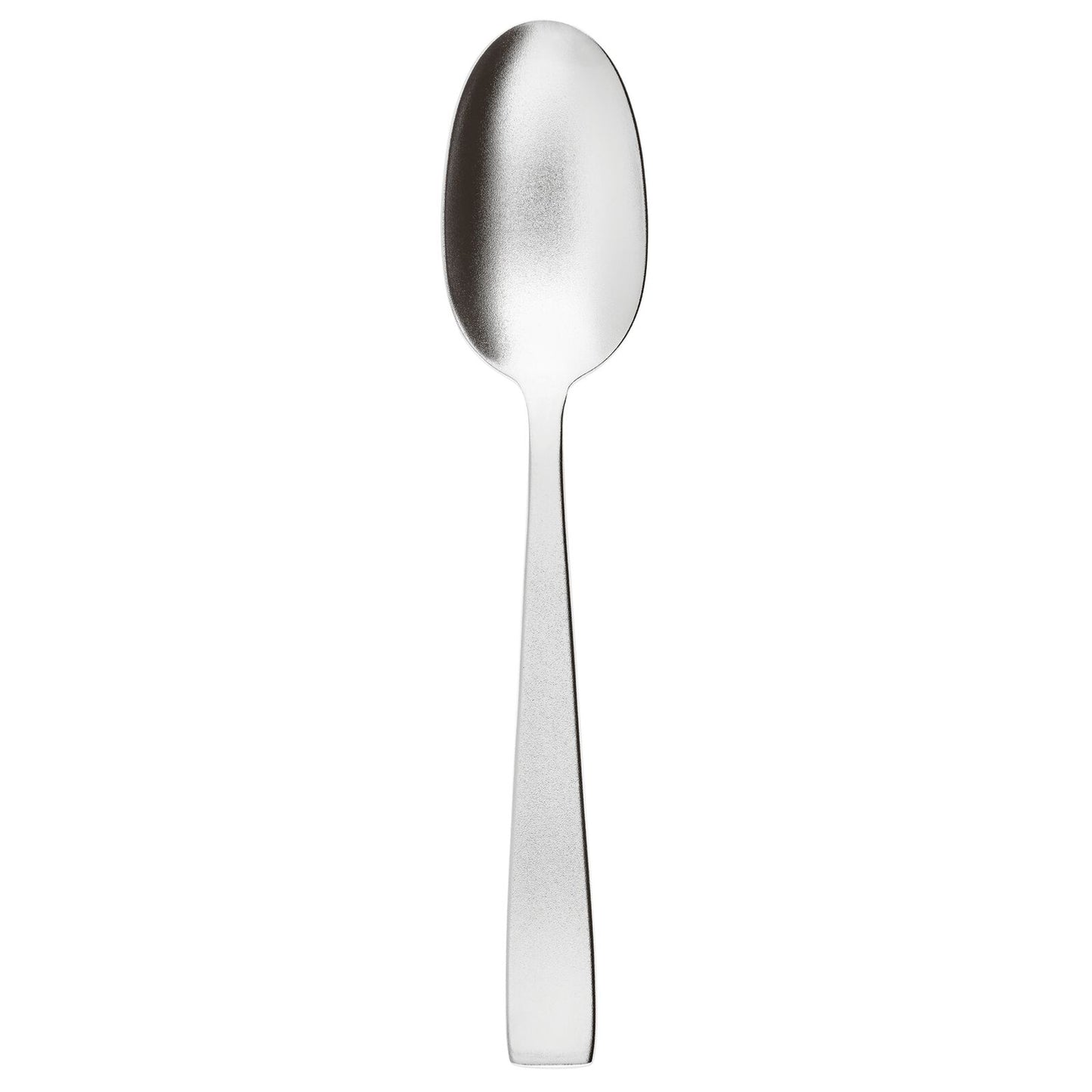 Cutlery  Special Finishes Flat Diamond  SS Serving Spoon 9 5/8 in