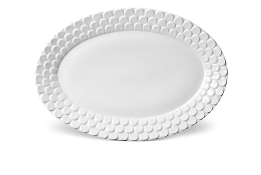Aegean Oval Platter, White