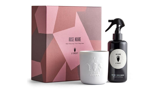 Rose Noire Room Spray and Candle Gift Set