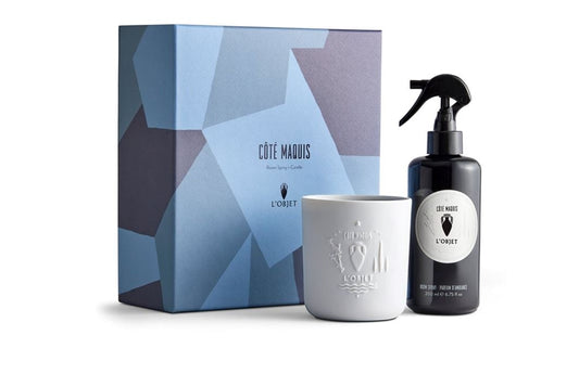 Côté Maquis Room Spray and Candle Gift Set