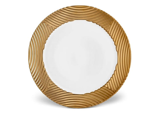 Corde Charger Plate, Gold