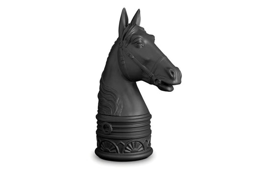 Horse Bookend, Black
