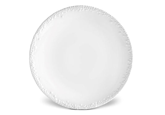 Haas Mojave Charger Plate, White